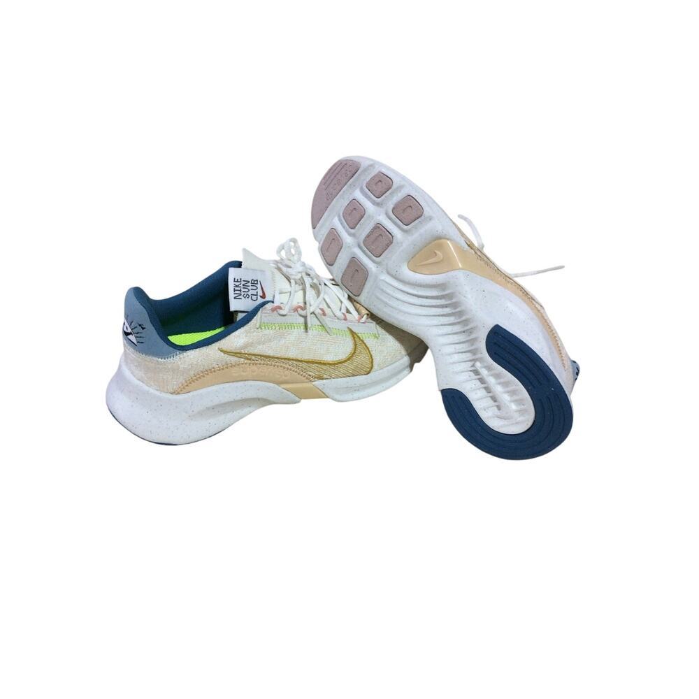 SuperRep Go 3 Nike Next Nature Flyknit Beige 2022 sz8 Women’s